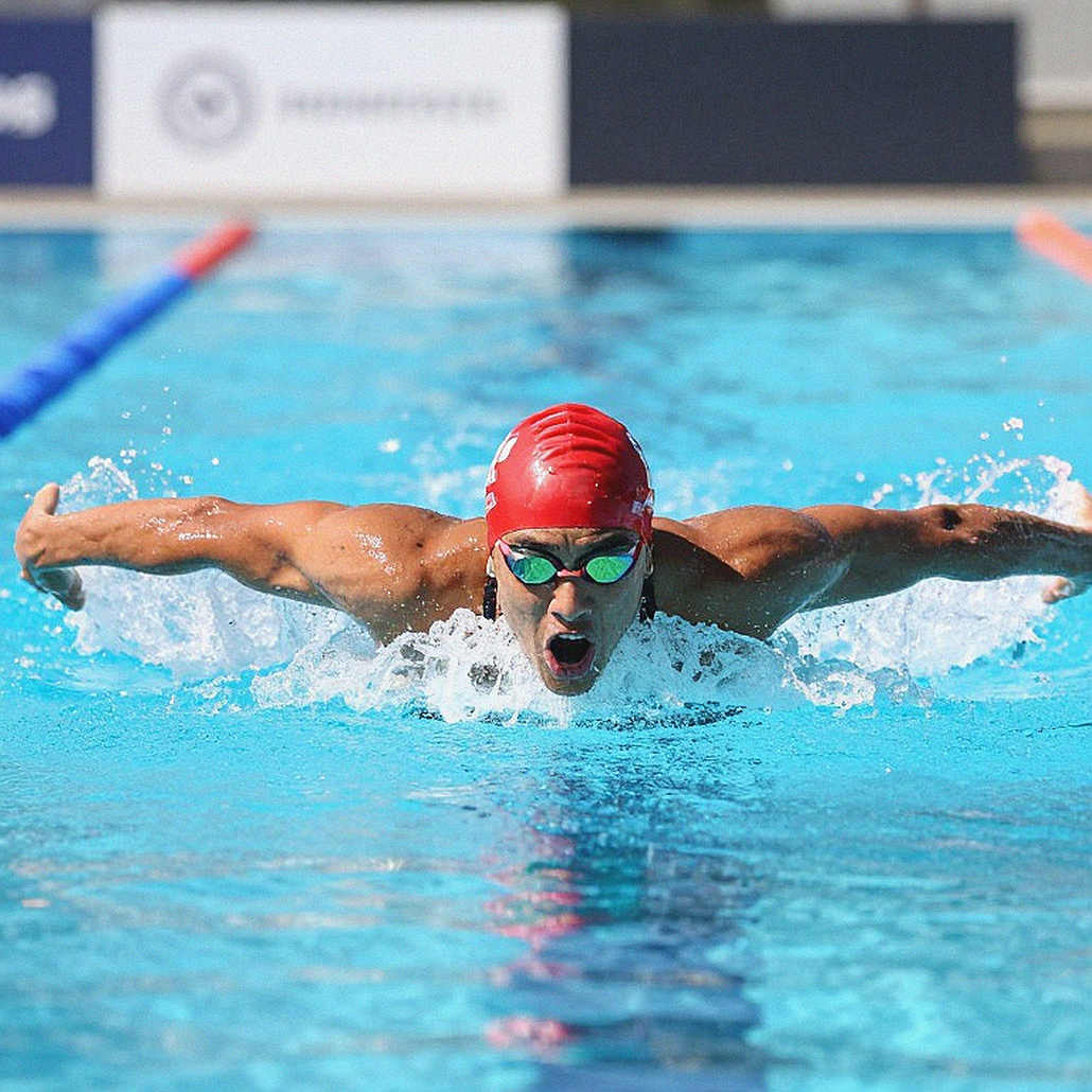 Gui Caribe bứt phá 45.61 giây phá kỷ lục Giải José Finkel Trophy giành vàng 100m tự do SCM